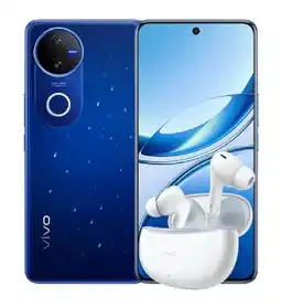 Falabella Combo Celular V50 5G 512Gb 12Ram Azul Audífonos Inalámbricos De Obsequio oferta