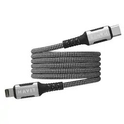 Falabella Cable De Carga Negro 30W & Datos de 1M para Celular Diseño USB-C Compatible Apple oferta