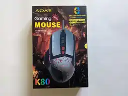 Falabella Mouse Gamer K80 con ajuste dpi led alambrico oferta