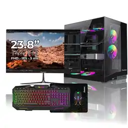 Falabella Computador Gamer Ryzen 5 8500G / SSD 512GB / B840M / DDR5 16GB /Monitor 24 Pulgadas 100Hz oferta