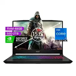 Falabella Portátil Gamer Katana Intel Core I7 14650hx 48 / 2 TB SSD Rtx 5050 8gb Negro 15,6 Fhd oferta