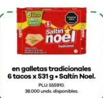 Saltín Noel galletas