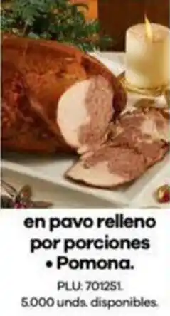 Surtimax Pomona pavo relleno por porciones oferta