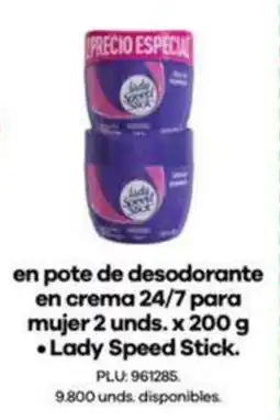 Surtimax Lady Speed Stick pote de desodorante oferta