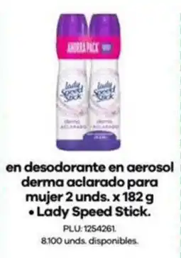 Surtimax Lady Speed Stick desodorante en aerosol oferta