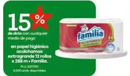 Surtimax Familia papel higiénico acolchamax oferta