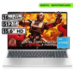 Falabella PORTATIL INTEL CORE I3 1215U 16GB RAM 512 GB SSD PANTALLA 15,6 FHD SILVER oferta