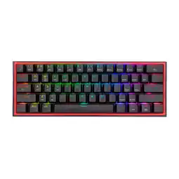 Falabella TECLADO MECÁNICO MINI 60% FIZZ PRO K616 RGB NEGRO SWITCH ROJO TRIPLE CONEXIÓN oferta