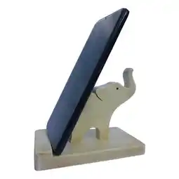 Falabella Porta-celular Base Antideslizante Soporte Madera Escritorio Color Vintage oferta