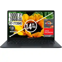 Falabella PORTATIL EXPERTBOOK AMD RYZEN 7-7735HS SSD 1TB RAM 16GB 14 FHD oferta