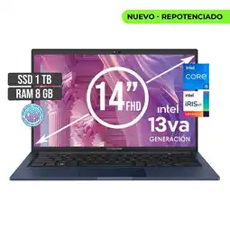 Falabella PORTATIL INTEL CORE I5-1335U SSD 1TB RAM 8GB LED 14 FULL HD oferta
