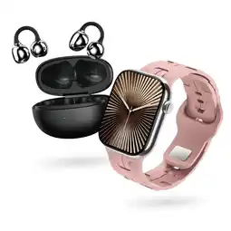 Falabella Smartwatch H10 Pro Mini AMOLED Con Audífonos Clip 1 Bluetooth IP67 oferta