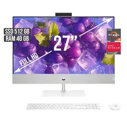 Falabella TODO EN UNO AMD RYZEN 5-5500U SSD 512GB RAM 40GB LED 27 FULL HD oferta