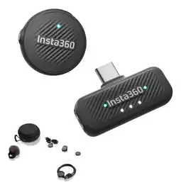 Falabella Insta360 Mic Air (1 Tx + 1 Rx), Audio 48 Khz Negro oferta