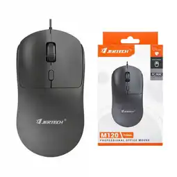 Falabella Mouse Alámbrico Usb Óptico Dpi Ajustable Negro Jertech M120 Negro oferta