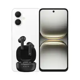 Falabella Celular Tecno Spark GO2 4GB Ram 128GB Blanco + Audifonos Genius oferta