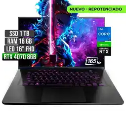 Falabella ROG ZEPHYRUS INTEL CORE I7-13620H RTX 4070 8GB SSD 1TB RAM 16GB LED 16 FHD 165Hz oferta