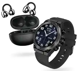 Falabella Smartwatch Aura Fit Amoled Sumergible Terra Con Audífonos G-tide Clip 1 oferta