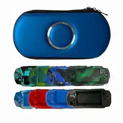 Falabella Estuche Protector Azul + Silicona Compatible Psp 2000/ 3000 oferta