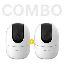 Falabella Combo 2 Cámaras de Seguridad Ranger2 de (5MP) 3K Hogar / Detección Personas/Mascotas IA oferta