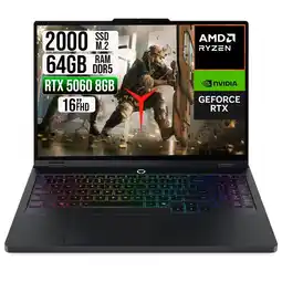 Falabella PORTATIL LEGION AMD RYZEN 9-8945HX RTX 5060 8GB SSD 2TB RAM 64GB 16 IPS 240HZ oferta