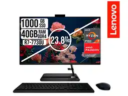 Falabella TODO EN UNO RYZEN 7-7730U SSD 1TB RAM 40GB LED 23,8 LED NEGRO oferta