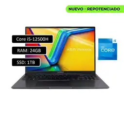 Falabella PORTATIL INTEL CORE I5-12500H SSD 1TB RAM 24GB LED 16 FULL HD oferta