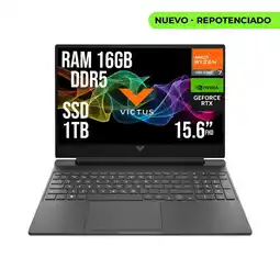 Falabella VICTUS AMD RYZEN 7 7445HS RTX 4050 6GB SSD 1TB RAM 16GB LED 15,6 FHD 144Hz oferta