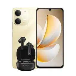 Falabella Celular V70 Design 8GB Ram 256GB Rosado + Audifonos Genius oferta