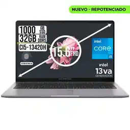 Falabella PORTATIL EXPERBOOK INTEL CORE I5-13420H SSD 1TB RAM 32GB 15.6 FHD oferta