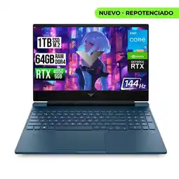 Falabella VICTUS INTEL CORE I5-13500H RTX 4050 6GB SSD 1TB RAM 64GB LED 15,6 FHD 144Hz oferta
