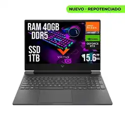 Falabella VICTUS AMD RYZEN 7 7445HS RTX 4050 6GB SSD 1TB RAM 40GB LED 15,6 FHD 144Hz oferta