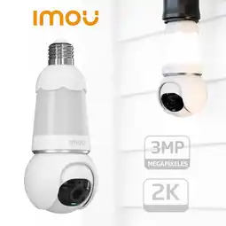 Falabella Combo 2 Cámara de Seguridad Bombillo 2K (3MP) Hogar Interior/Exterior, Audio Color HD oferta