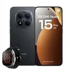 Falabella Redmi Note 15 Pro 5G 256Gb 8Gb Ram Negro + Smartwatch oferta