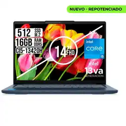 Falabella PORTATIL IdeaPad Slim 5 intel Core I5-13420H 16GB RAM 512GB SSD WUXGA 14 oferta