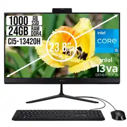 Falabella TODO EN UNO INTEL I5-13420H SSD 1TB RAM 24GB 238 FHD oferta