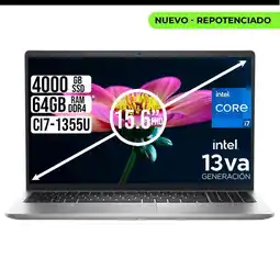 Falabella PORTATIL 15 INTEL CORE I7-1355U SSD 4TB RAM 64GB LED 15,6" FHD oferta