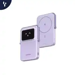 Falabella Cargador Inalámbrico 20w 5000mAh X1 USB-C Magnética Power Bank Color Lila oferta