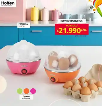 Hoffen hervidor de huevos