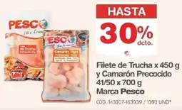 Makro Pesco filete de trucha oferta