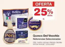Makro Del vecchio quesos referencias seleccionadas oferta