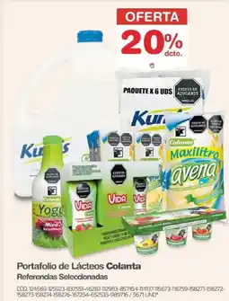 Makro Colanta portafolio de lácteos oferta