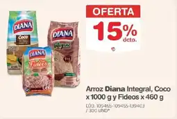 Makro Diana arroz integral, coco oferta