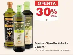 Makro Olivetto aceites selecto y Suave oferta