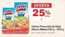 Makro Diana harina precocida de maíz blanco oferta
