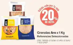 Makro Aro granolas oferta