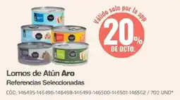 Makro Aro lomos de atún oferta