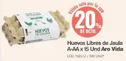 Makro Huevos libres de jaula A-AA oferta