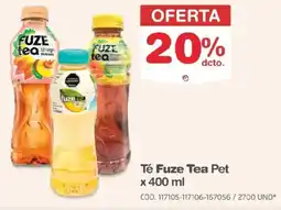 Makro Fuze tea té pet oferta