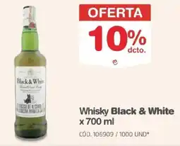 Makro Black & white whisky oferta